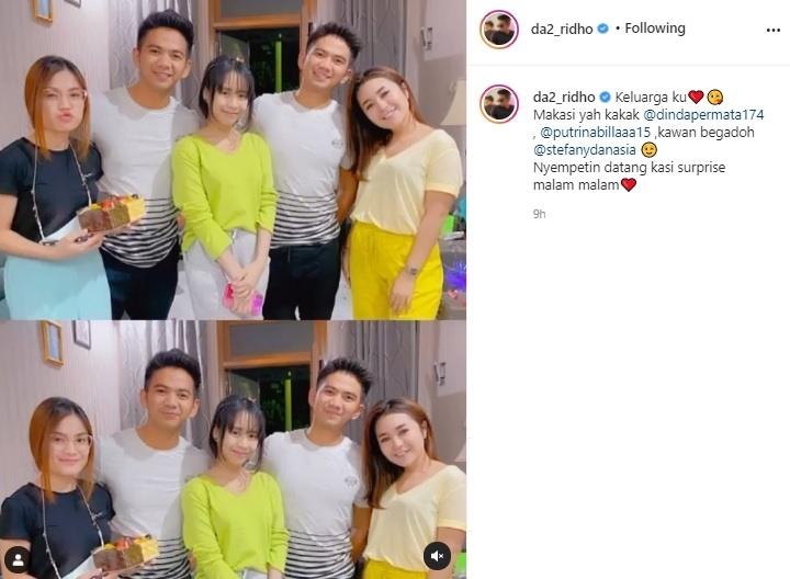 Rizki Ridho ulang tahun. (Instagram/@da2_ridho)