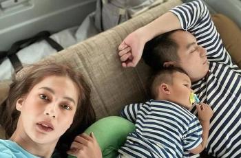 Dicuekin Paula, Gemesnya Kiano saat Akting Jatuh Minta Diperhatikan