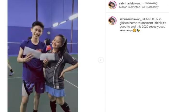 Sabrina Ristawan, gadis yang dekat dengan Galih Ginanjar. (Instagram/@sabrinaristawan_)
