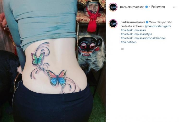 Tato Barbie Kumalasari. (Instagram/@barbiekumalasari)