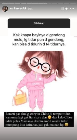 Postingan Asmirandah(Instagram.com)