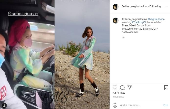 Fashion Nagita Slavina (Instagram.com)