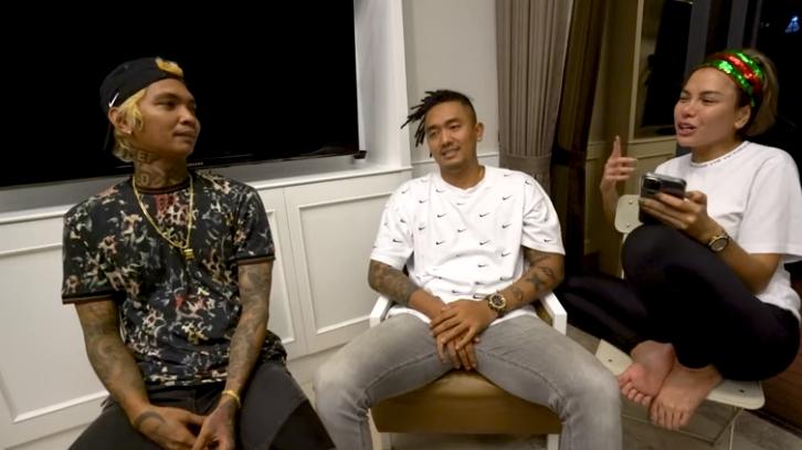 Nikita Mirzani bersama Uus dan Young Lex (Youtube.com)