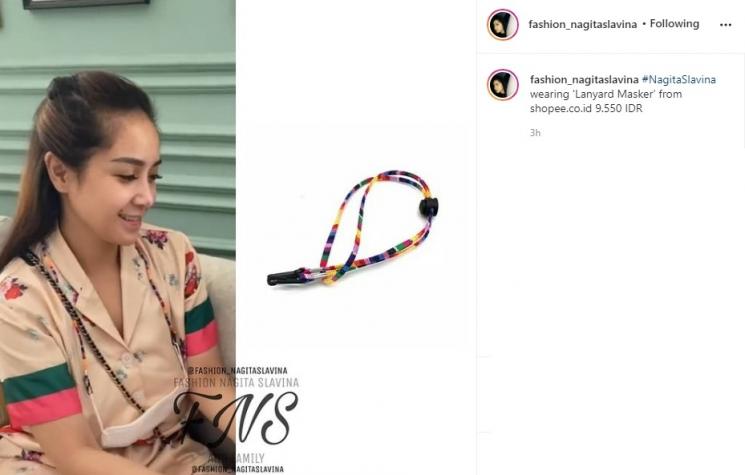 Nagita Slavina. (Instagram/@fashion_nagitaslavina)