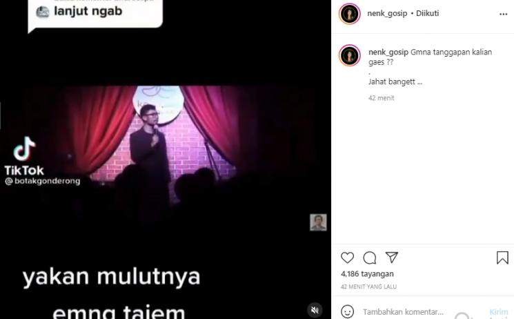 Ridwan Remin dituding hina Betrand Peto (Instagram.com)