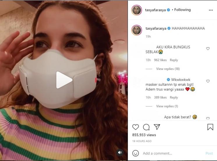 Tasya Farasya. (Instagram)