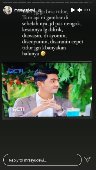 Postingan Ayu Dewi (Instagram.com)