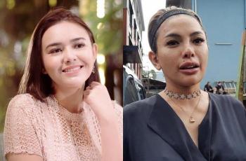 4 Gaya Artis Pakai Satu Baju Mewah yang Sama, Siapa Paling Cetar?
