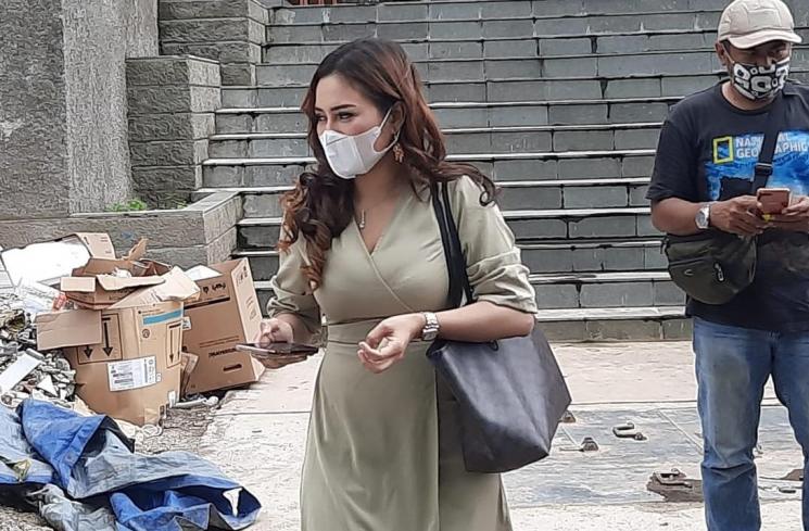 Istri Maell Lee, Intan Ratna Juwita. (MataMata.com/Ismail)