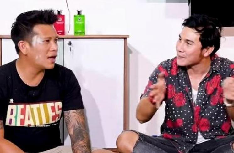 Vino G Bastian cuma follow Marsha Timothy. (Youtube/KuyEntertainment)