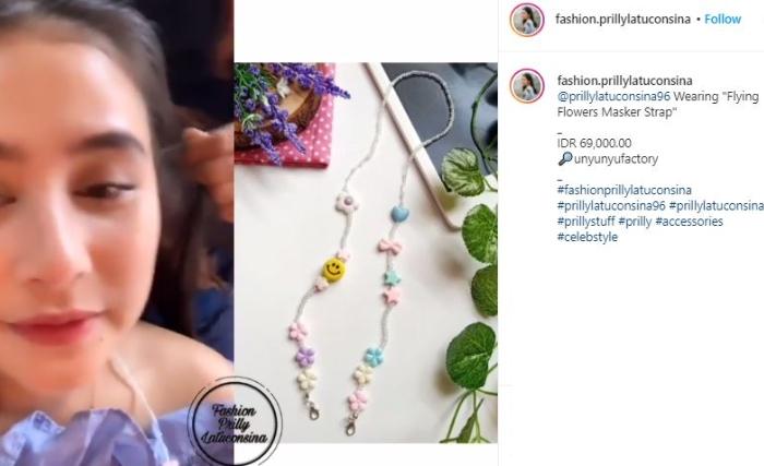 Barang murah Prilly Latuconsina. (Instagram/@fashion.prillylatuconsina)