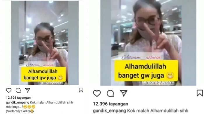 Video Diduga Adik Adit Jayusman Girang Usai Ayu Ting Ting Batal Nikah. (Instagram/@gundik_empang)