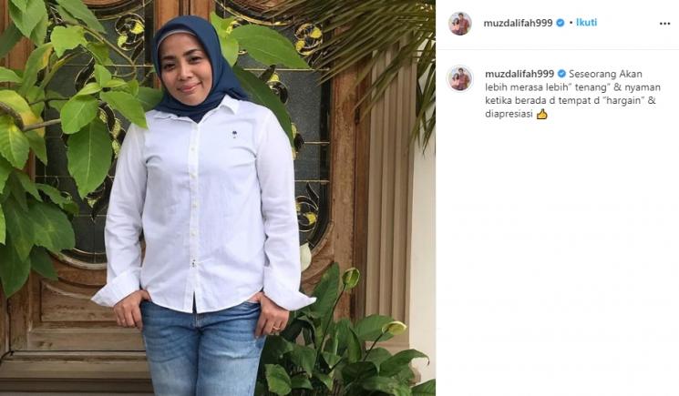 Muzdalifah (Instagram/@muzdalifah999)