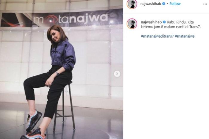 Najwa Shihab. (Instagram/@najwashihab)