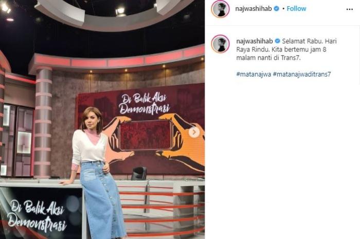Najwa Shihab. (Instagram/@najwashihab)