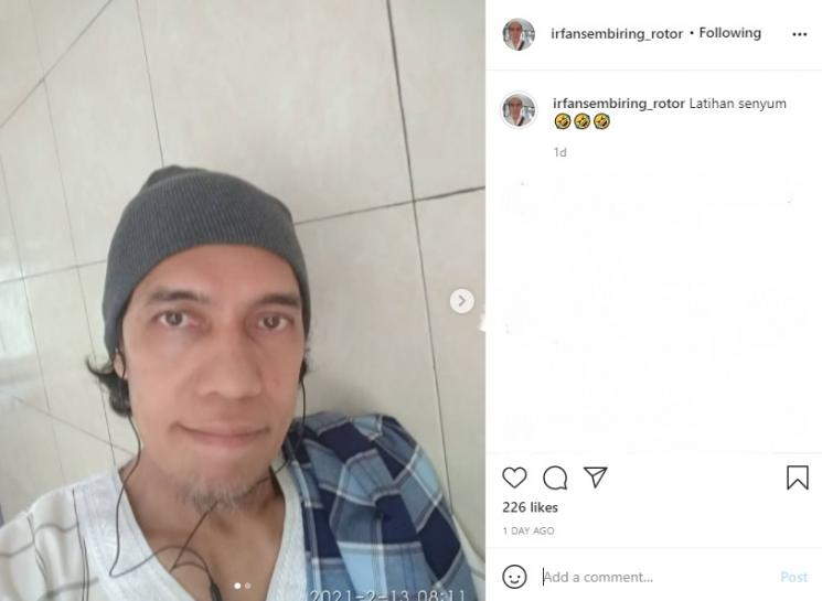 Irfan Sembiring Rotor. (Instagram/@irfansembiring_rotor)