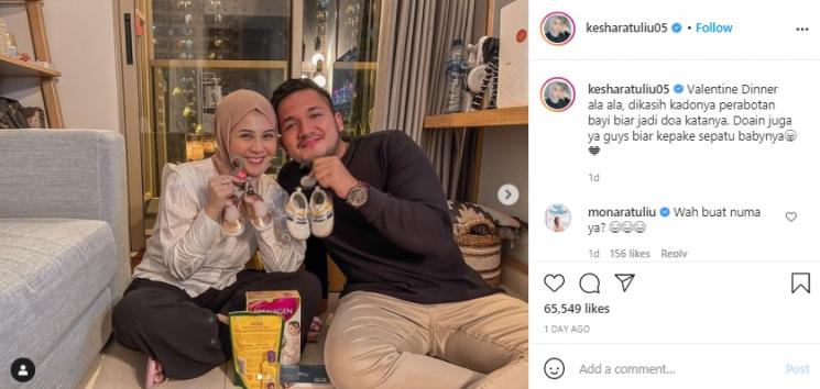 Postingan Kesha Ratuliu (Instagram.com)