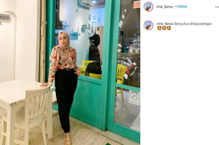 Adu gaya Nissa Sabyan vs istri Ayus Sabyan. (Instagram/@ririe_fairus)