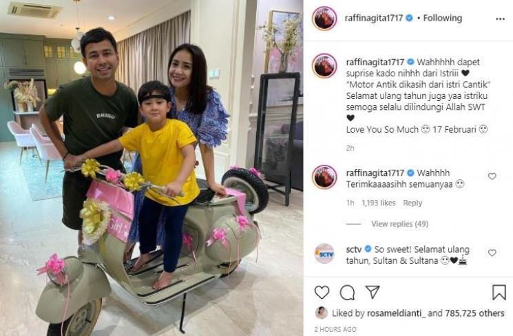 Raffi Ahmad dan Nagita Slavina (Instagram.com)
