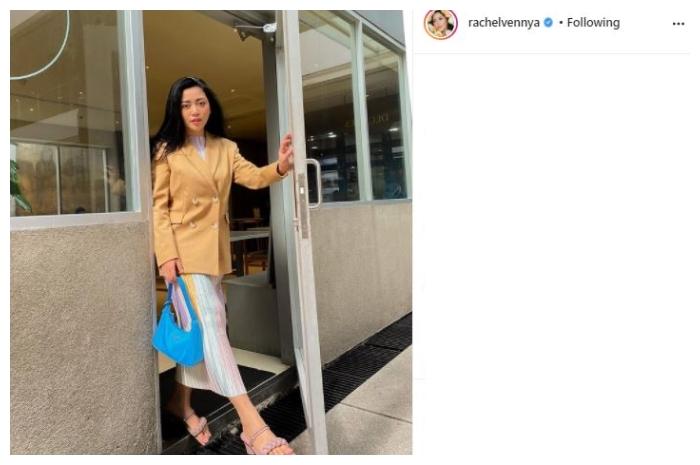 OOTD Rachel Vennya. (Instagram/@rachelvennya)