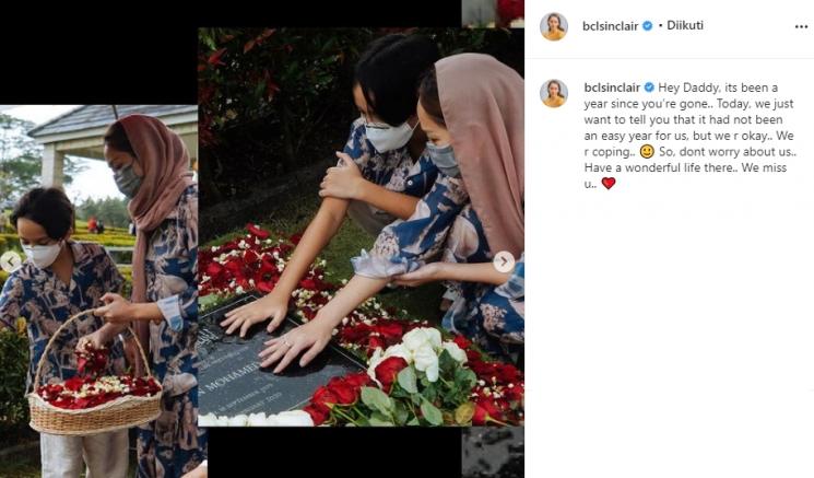Bunga Citra Lestari dan Noah Sinclair (Instagram/@bclsinclair)