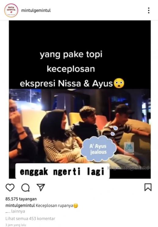 Nissa Sabyan dan Ayus (Instagram.com)