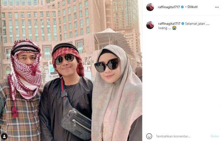 Raffi Ahmad dan Nagita Slavina bersama Iwang Orlon (Instagram/@raffinagita1717)
