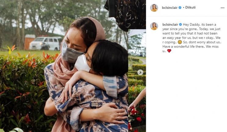 Bunga Citra Lestari dan Noah Sinclair (Instagram/@bclsinclair)