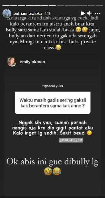 Postingan Putri Anne (Instagram,com)