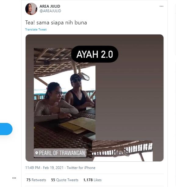 Foto diduga Rachel Vennya. (Twitter/AREAJULID)