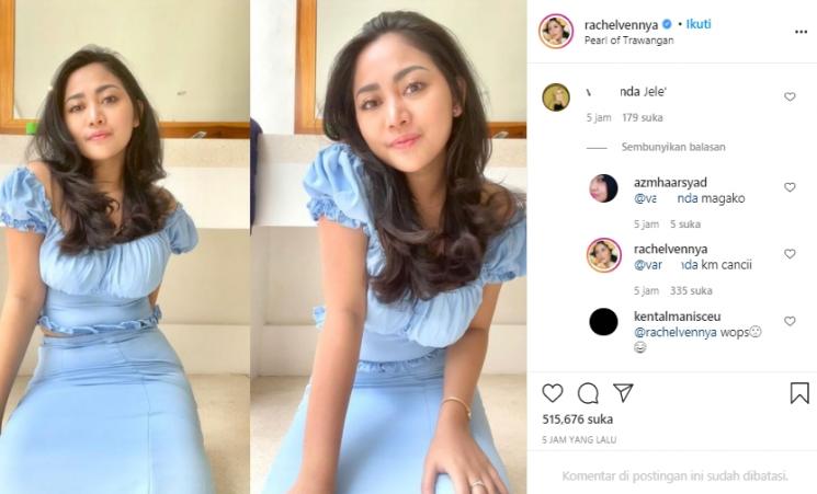 Postingan Rachel Vennya (Instagram.com)