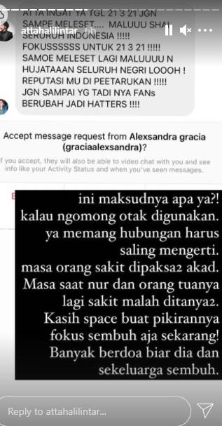 Postingan Atta Halilintar. (Instagram/@attahalilintar)