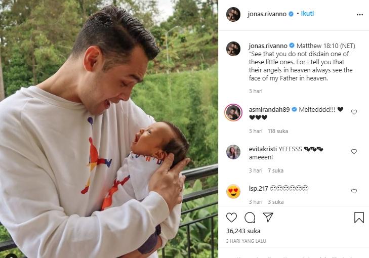 Jonas Rivano dan Chloe (Instagram.com)
