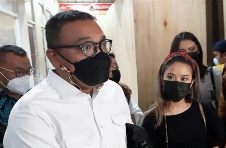 Gabriella Larasati (tengah). (Matamata.com/Herwanto)