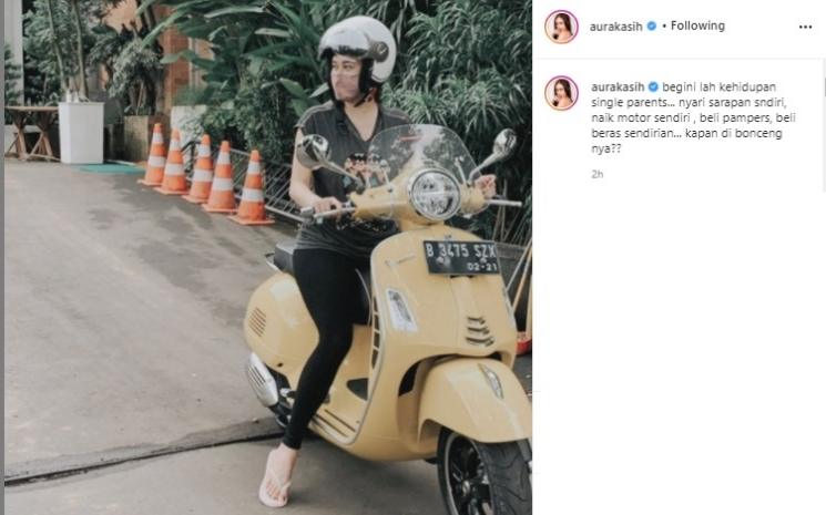 Aura Kasih. (Instagram/@aurakasih)