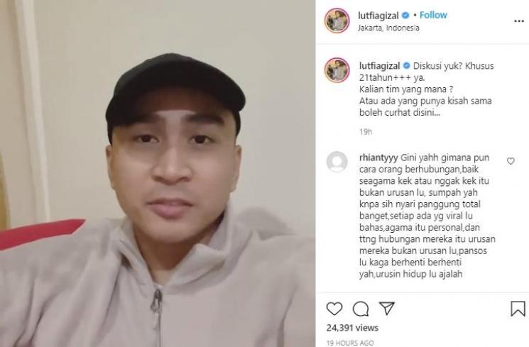 Lutfi Agizal (Instagram.com)