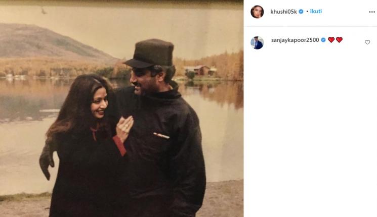 Sridevi dan Boney Kapoor (Instagram/@khushi05k)
