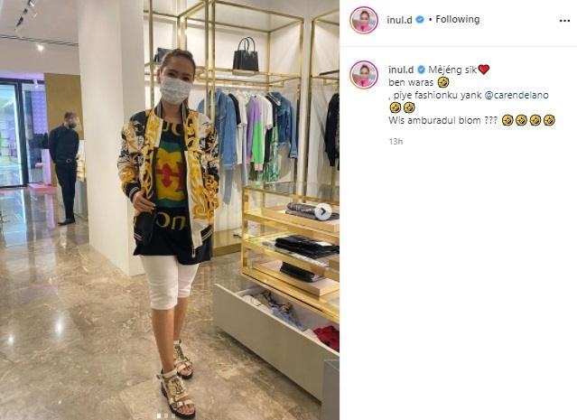 OOTD Inul Daratista. (Instagram/@inul.d)