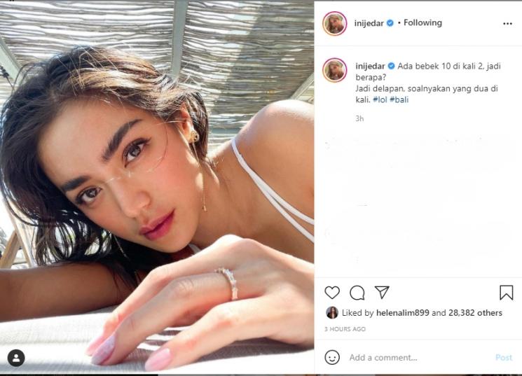 Jessica Iskandar. (Instagram/@inijedar)