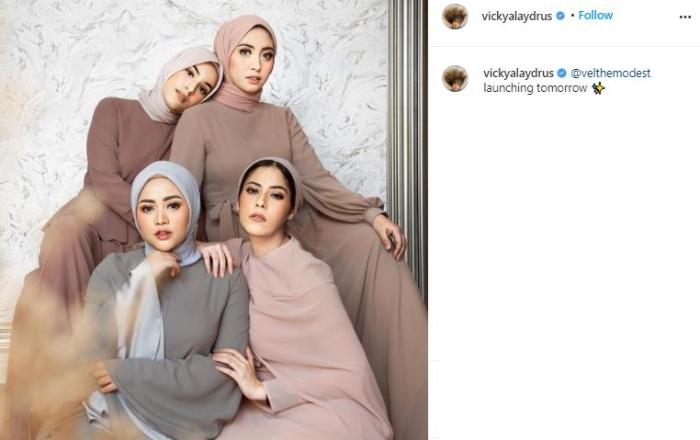 Rachel Vennya dan Vicky Alaydrus. (Instagram/@vickyalaydrus)