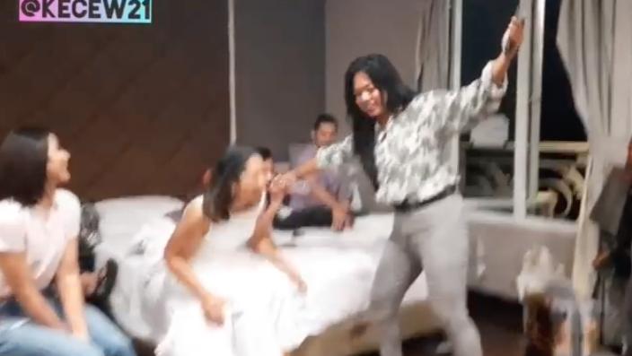 Kamar pemain Ikatan Cinta di lokasi syuting. (YouTube/kecew 21)