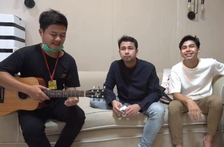 Suryanto ketemu Raffi Ahmad. (Youtube/RANSEntertainment)