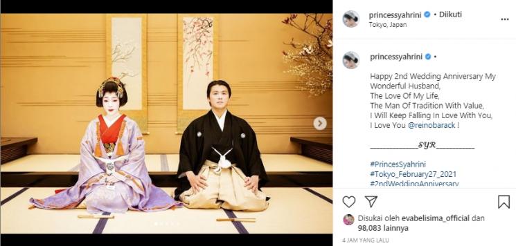 Syahrini dan Reino Barack (Instagram.com)