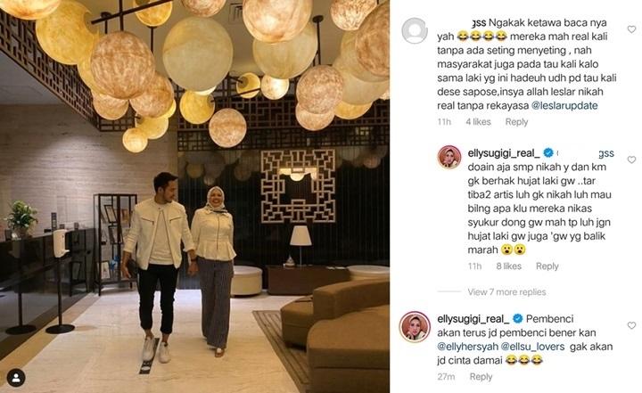 Postingan Elly Sugigi (Instagram.com)