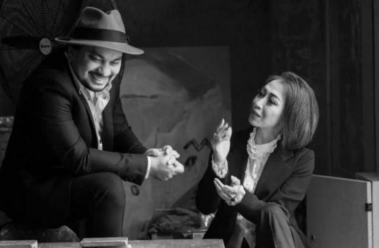 Tompi dan Trie Utami [dokumentasi pribadi]