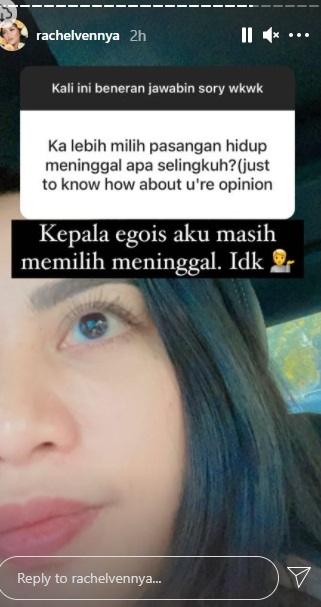 Rachel Vennya. (Instagram)