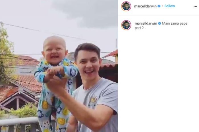 Bayi Marcell Darwin. (Instagram/@marcelldarwin)