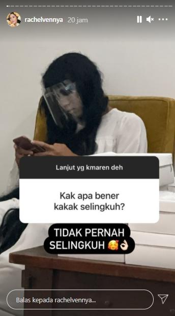 Postingan Instagram Story Rachel Vennya (Instagram.com)