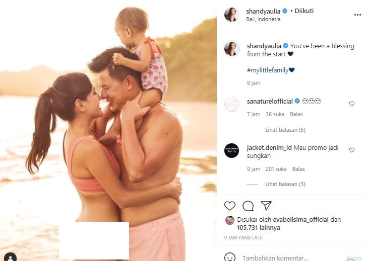 Shandy Aulia pakai bikini (Instagram.com)