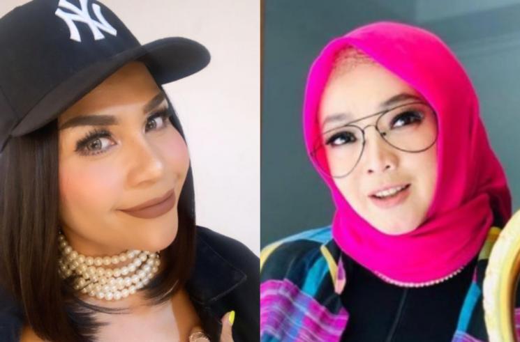 Melaney Ricardo dan Rina Gunawan (Instagram.com)